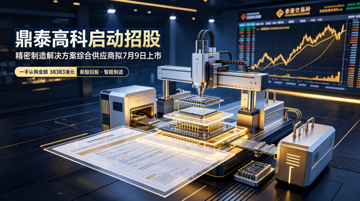 DingTai High Tech IPO prospectus launch cover